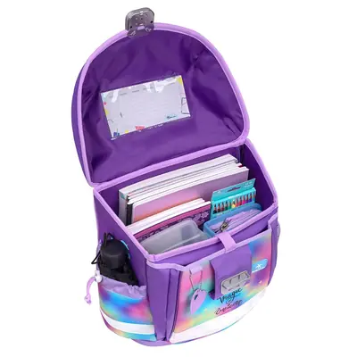 Torba školska Belmil classy unicorn rainbow color 403-13/AG/14-5