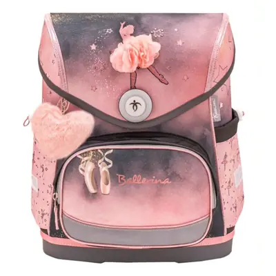 Torba školska Belmil compact ballerina black pink 405-41/AG-3-1