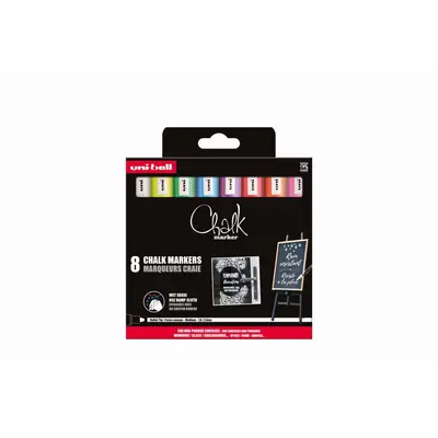 Uni pak marker pwe-5m chalk_kreda sortirane boje 8/1