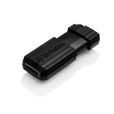 USB stick Verbatim 2.0 #49071 128Gb pinstripe black-1
