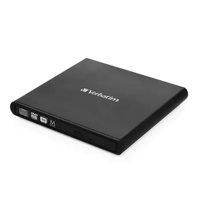 Vanjski snimač Verbatim DVD+/-RW, M-Disc kompatibilan, USB2.0, crni, 098938