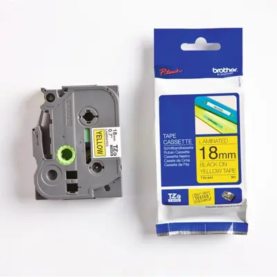 Vrpca Brother p-touch TZE641 18mm yellow/black