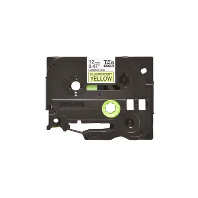 Vrpca Brother p-touch TZEC31 12mm black/fluo. yellow-1