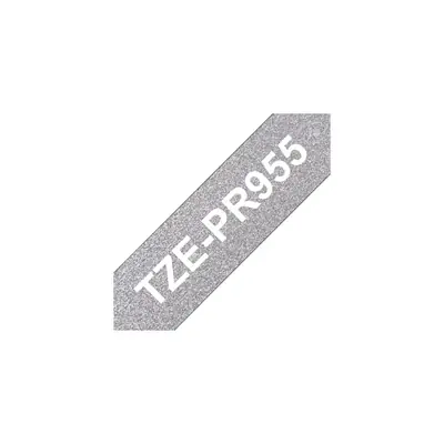 Vrpca Brother p-touch TZEPR955 24mm white/premium silver-1