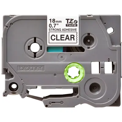 Vrpca Brother p-touch TZES141 18mm black/clear-1