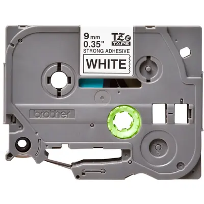 Vrpca Brother p-touch TZES221 9mm black/white-1