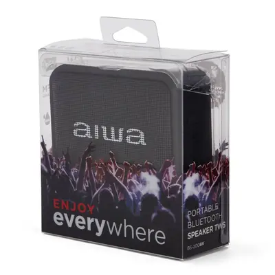 Prijenosni mini zvučnik Aiwa BS-200BKMKIII bluetooth crni-3