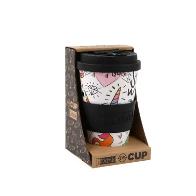 Šalica iTotal putna 435ml Unicorn ID5014
