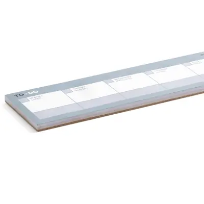 Planer tjedni Miquelrius 80g 54L 9 boja ToDo kolekcija sortirano MR28157-3