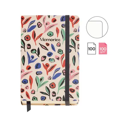 Diary Miquelrius Leaves in the wind 90x140mm 100g clean garden MR8255-2