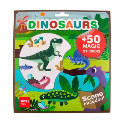 Igra Apli naljepnice magnetne s pločom dinosauri 19374