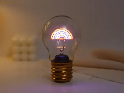 Lamp in the form of a bulb iTotal rainbow XL2876