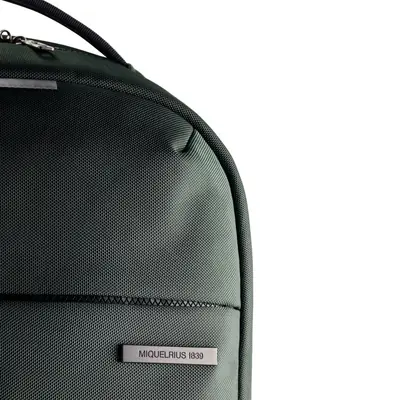 Backpack for laptop Miquelrius green M 38x46x13cm MR16981-7