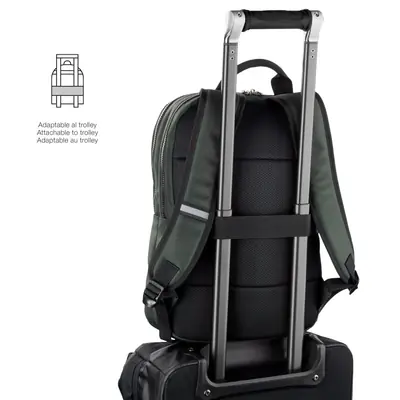 Backpack for laptop Miquelrius green S 32x43x5,5cm MR16983-3