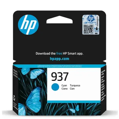 Tinta HP 4S6W2NE#CE1 no.937 OJ 9120/9130/9720/9730/9110b/9120b/9130b cyan