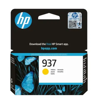 Tinta HP 4S6W4NE#CE1 no.937 OJ 9120/9130/9720/9730/9110b/9120b/9130b yellow