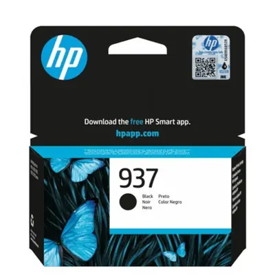 Tinta HP 4S6W5NE#CE1 no.937 OJ 9120/9130/9720/9730/9110b/9120b/9130b black