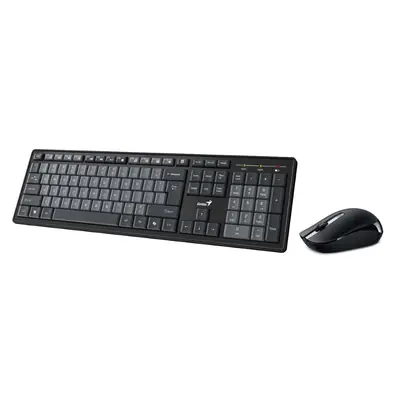Tipkovnica i miš GENIUS Smart KM-8200 - bežični - crno siva-1