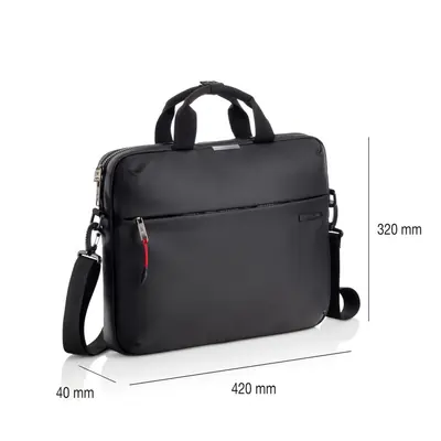 Laptop bag Miquelrius black 42x32x4cm MR16984-1