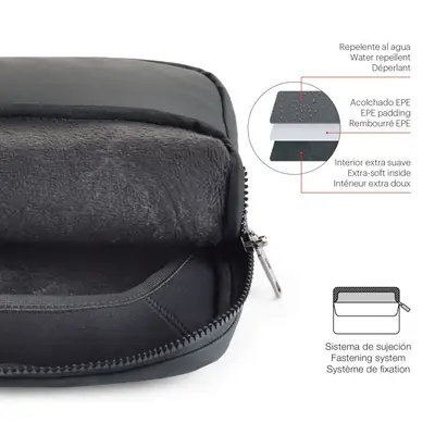 Laptop bag Miquelrius black 15" and 16" 39x29x3cm MR16985-3