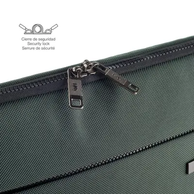Laptop bag Miquelrius green 15" and 16" 39x29x3cm MR16987-4
