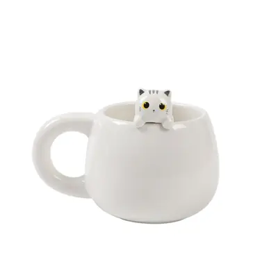 Šalica iTotal Charm Cat bijela XL2525A
