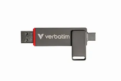 USB Dual QuickStick Verbatim 3.2 Gen1 #32040 128GB, USB-C/USB-A