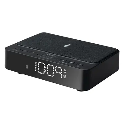 Radio budilica Aiwa CR-30BK s bežičnim i usb punjačem