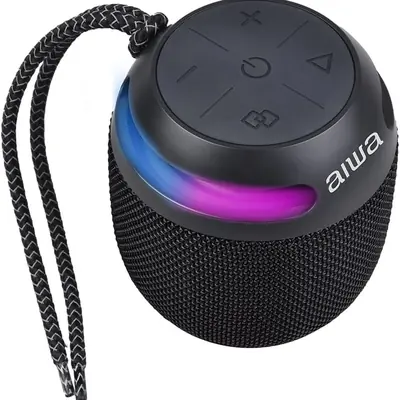 Prijenosni mini zvučnik Aiwa BST-100BK-1