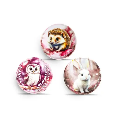Bedž_Patch Belmil Forest Animal Set 3 kom 336/B-3