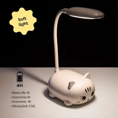 Lampa LED Miquelrius Back2Fun mačka bijela MR13337-3