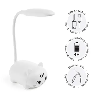 Lampa LED Miquelrius Back2Fun mačka bijela MR13337-4