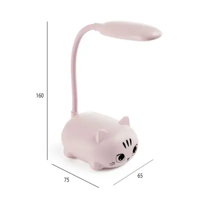 Lampa LED Miquelrius Back2Fun mačka roza MR13336-2