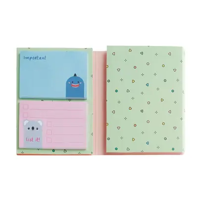 Set blok samoljepljivi i zastavice Miquelrius Back2Fun unicorn 10/1 MR7586-3