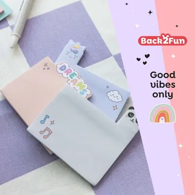 Set blok samoljepljivi Miquelrius Back2Fun dream 4/1 MR7587-2