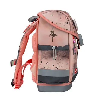 Torba školska Belmil classy plus rose ballet zvjezdice 405-78/AG/14-2