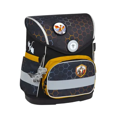 School bag Belmil Compact with patches Dragon-2
