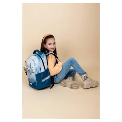 Torba školska Belmil leisure plus shine like a star jeans 338-87/8-1