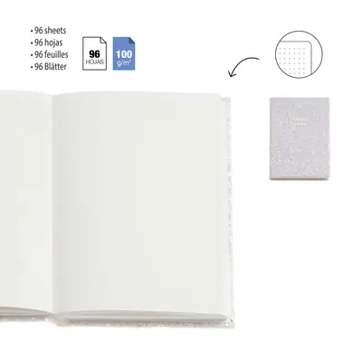 Notebook Miquelrius Back2Fun Keep it Shiny White MR8283-4