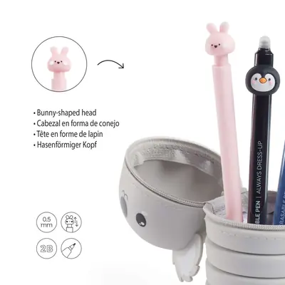 Mechanical Pencil Miquelrius Back2Fun Bunny Pink MR12024-3