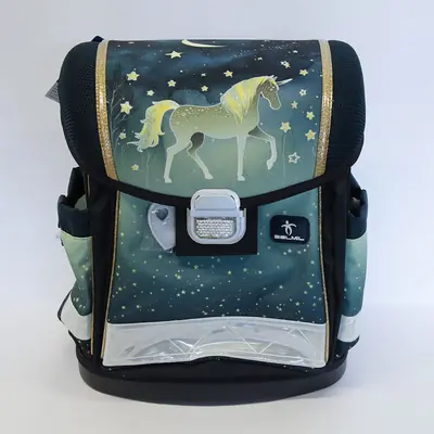 Outlet artikl- B grade torba školska Belmil classy sparkling unicorn 403-13/AG/47 AK_BEL-4