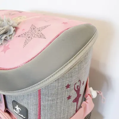 Damaged school bag Belmil mini-fit ballet light pink 405-33/AG/PC-6 AK_BEL-1