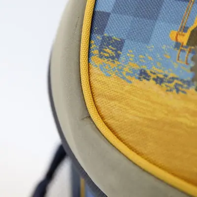 Damaged school bag Belmil mini-fit bulldozer 405-33/AG/PC-18 AK_BEL-2