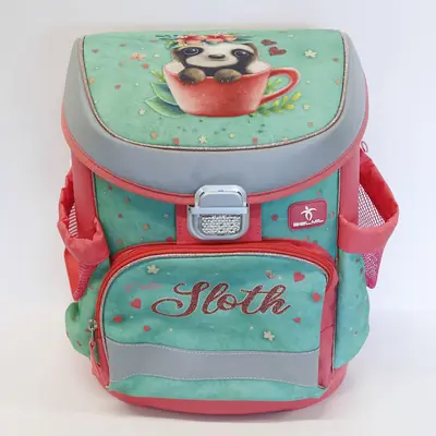 Damaged school bag Belmil mini-fit cute sloth 405-33/AG/PC-10 AK_BEL