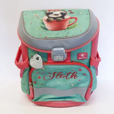 Damaged school bag Belmil mini-fit cute sloth 405-33/AG/PC-10 AK_BEL-2