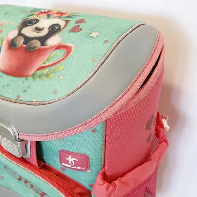 Damaged school bag Belmil mini-fit cute sloth 405-33/AG/PC-10 AK_BEL-4