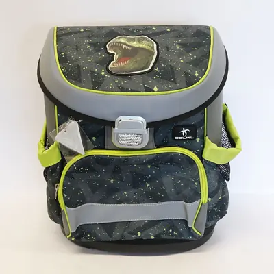 Damaged school bag Belmil mini-fit t-rex roar 405-33/AG/PC-14 AK_BEL
