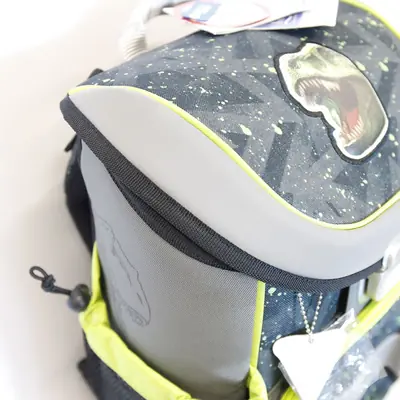 Damaged school bag Belmil mini-fit t-rex roar 405-33/AG/PC-14 AK_BEL-4