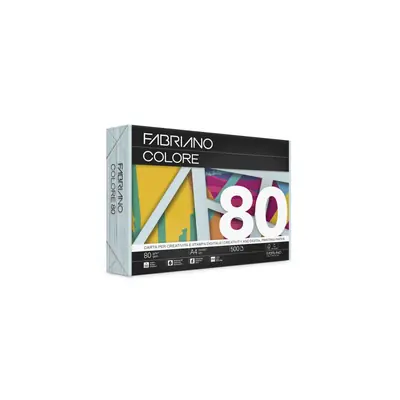 Papir Fabriano Colore A4/80g celeste ch. 500L 75721297 soft