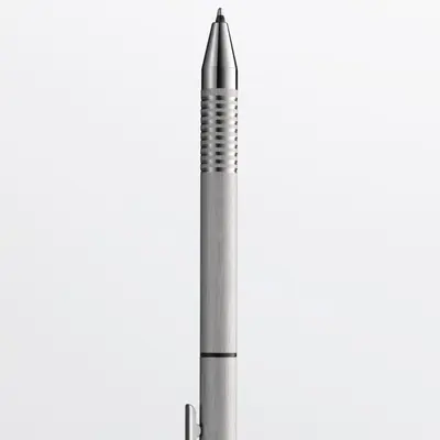 Kemijska olovka Lamy Logo Brushed (1.0) crni ispis M 206 M16 4000860-4